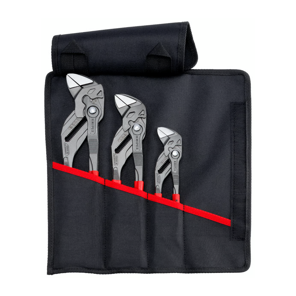 Plier Wrench Set, Knipex, 180 250 and 300mm - 3 Piece