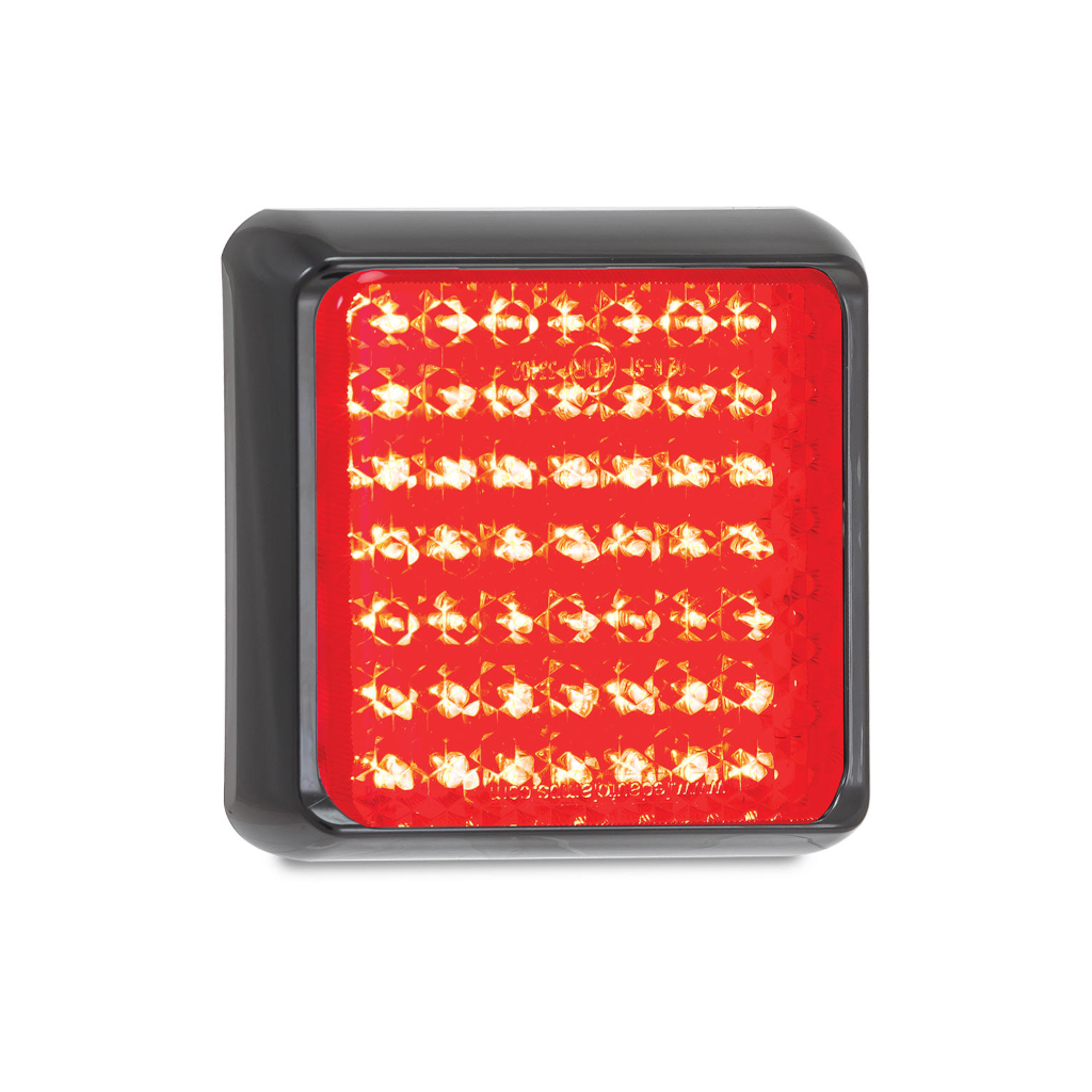 Lamp, LED Autolamps, LED 100 Series, Stop/Tail Lamp, Red, 12-24v - Each