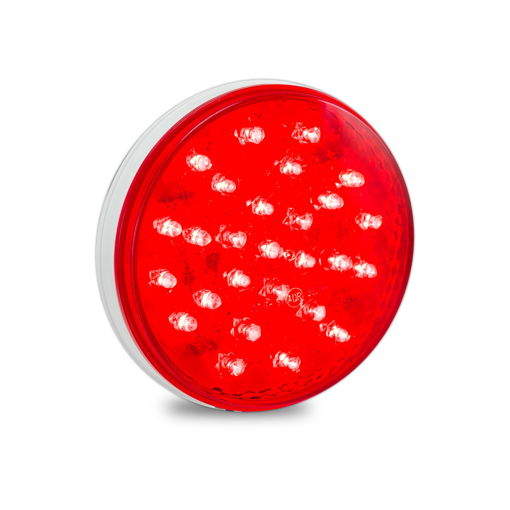 Lamp, LED Autolamps, Stop-Tail Lamp, LED, Red, 10-30v Bulk - Each