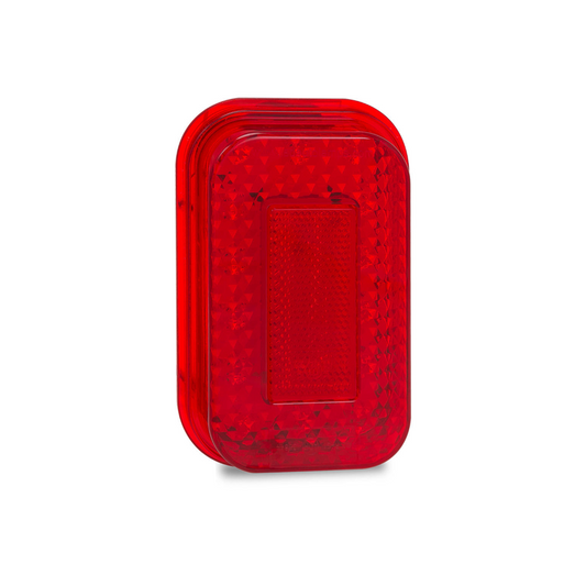 Lamp, LED Autolamps, Stop/Tail Lamp, Rectangular, LED, Red, 10-30v, Bulk - Each