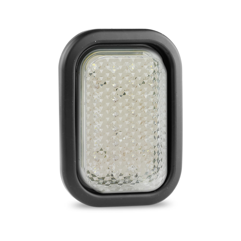 Lamp, LED Autolamps, Reverse Lamp, Rectangular, LED, With Grommet and Plug, White, 10-30v - Each