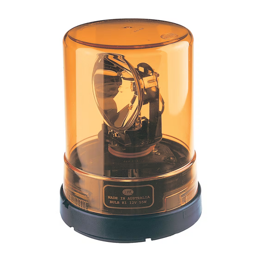 Revolving Lamps, Hella, Fixed Mount KL700 Series, 24v, 3.5a, Amber, (L-1722) - Each