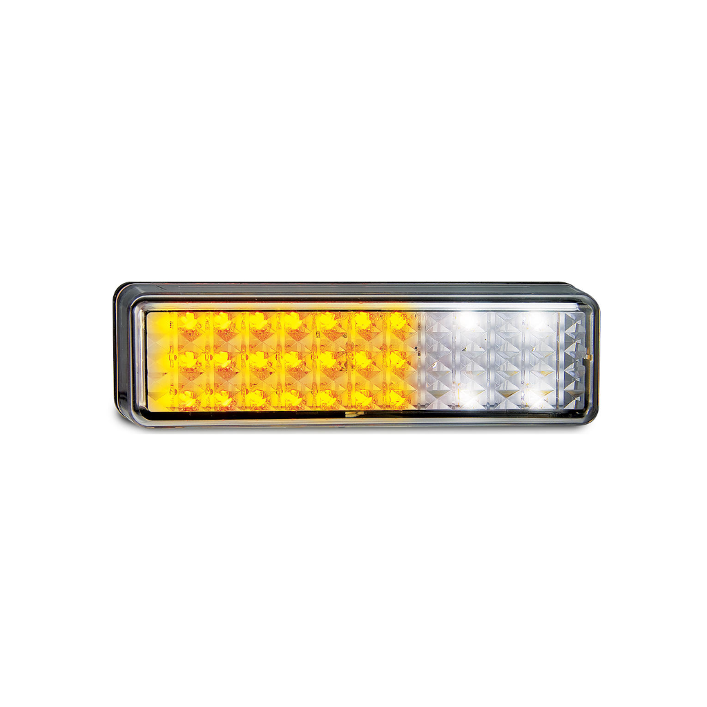 Lamp, LED Autolamps, Front Indicator/Marker Lamp, Bull Bar, LED 12v - 2 Pack