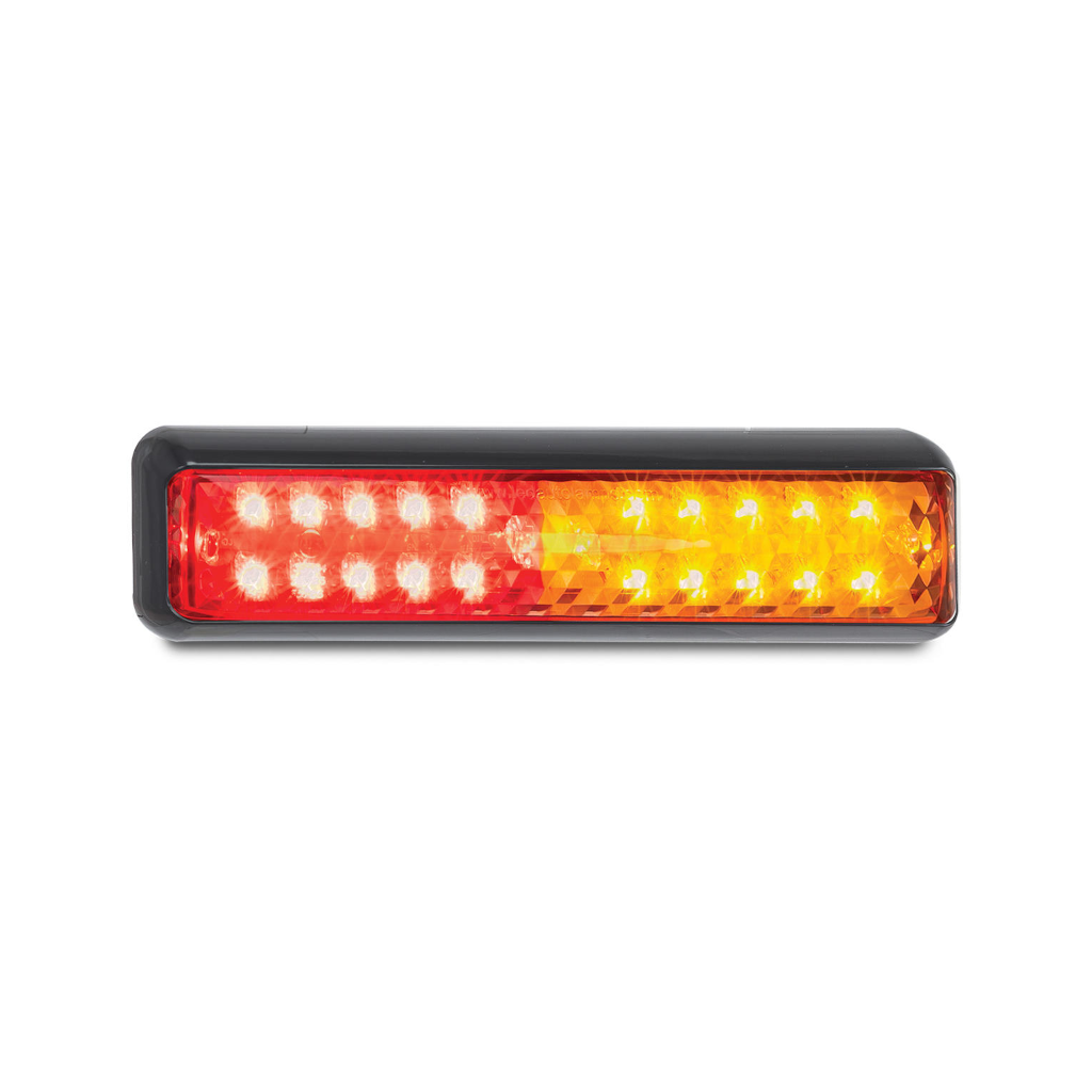 Combination Lamp, LED Autolamps, 200 Series, Stop/Tail Indicator, LED, 12-24v - Each