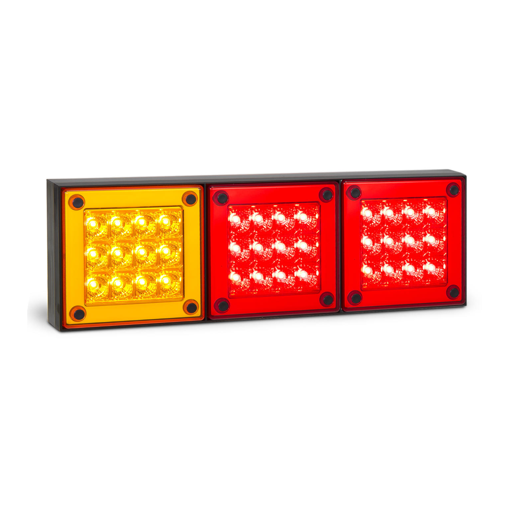 Combination Lamp, LED Autolamps, 280 Series, Stop/Tail/Indicator, 12-24v - Each