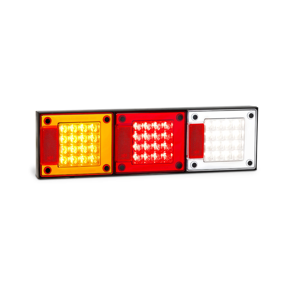 Combination Lamp, LED Autolamps, 460 Series, Stop/Tail/Indicator/Reverse, 12-24v - Each