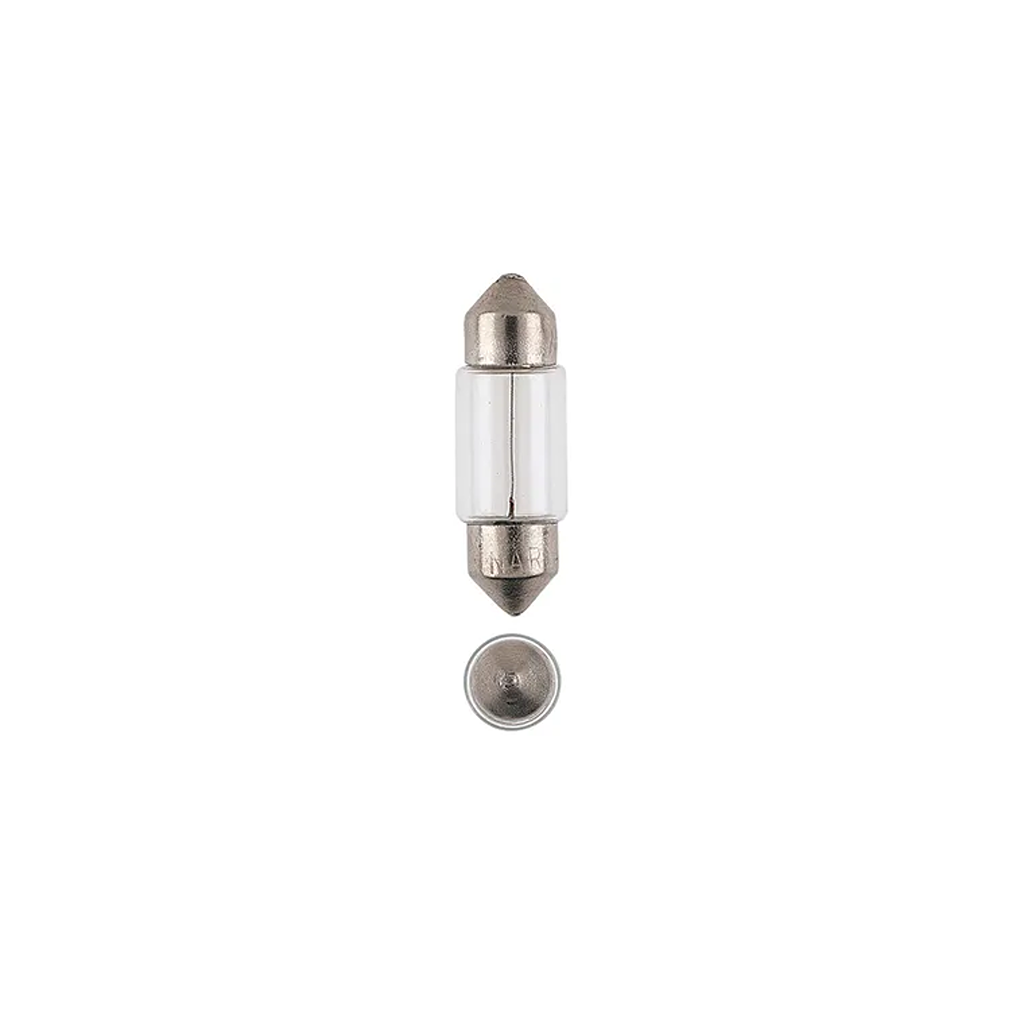 Globe, Narva, Festoon, 10 x 31mm, 12v, 10w - 10 Pack