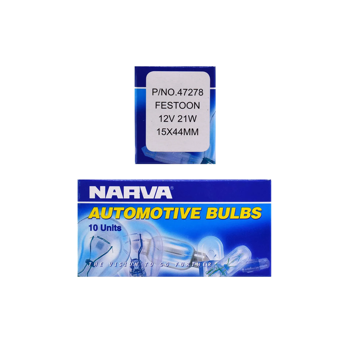 Globe, Narva, Festoon, 15 x 41mm, 12v, 21w - 10 Pack
