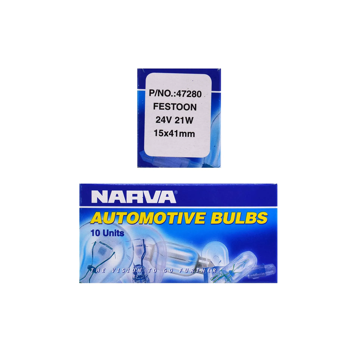 Globe, Narva, Festoon, 15 x 41mm, 24v, 21w - 10 Pack