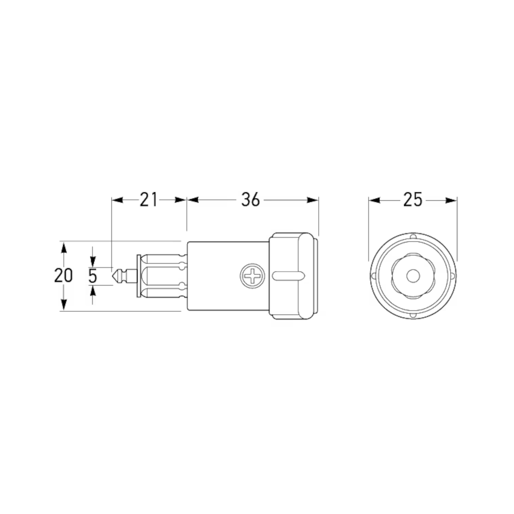 Plug, Hella, 2 Pole Suits 4913/4915/4916/4917/4918/4939, 12/24v, 8/4a - Each
