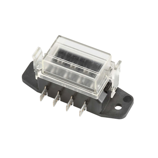 Fuse Box, 4 Way Standard Blade - Each