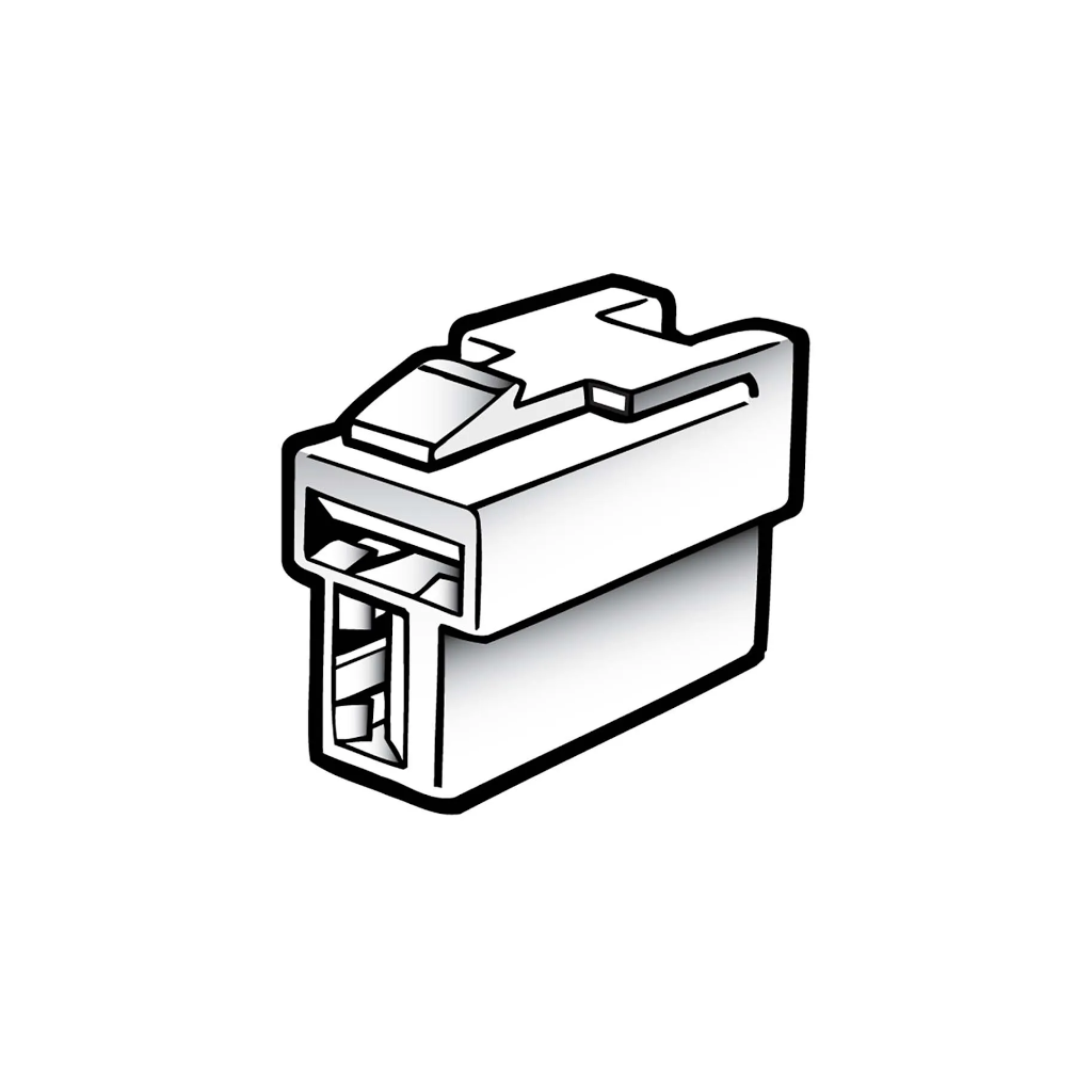 Connector Housing, Narva, Male, With Terminals, 2 Pin - 10 Pack