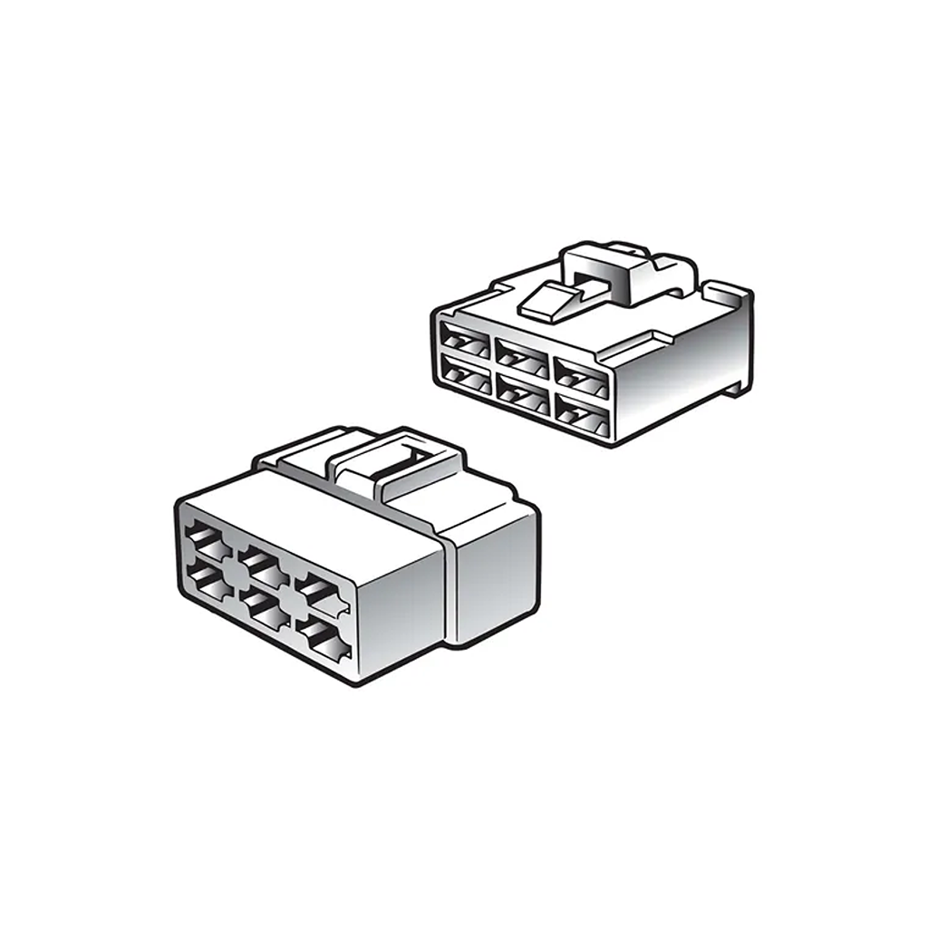 Connector Kit, Narva, Quick Connector, 6 Way (6 Pin), Male/Female with Terminals - Each