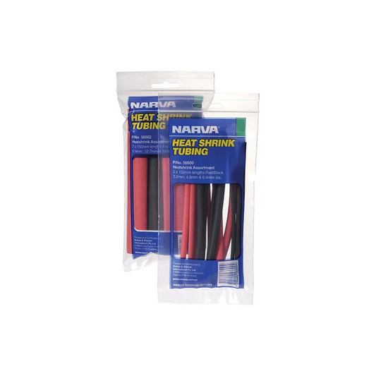 Heatshrink Assortment, Narva, 9.5mm-19mm - Each
