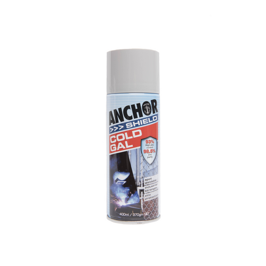 Paint, Anchor Cold Galvanising, Zinc Rich, Aerosol, 370g - Each