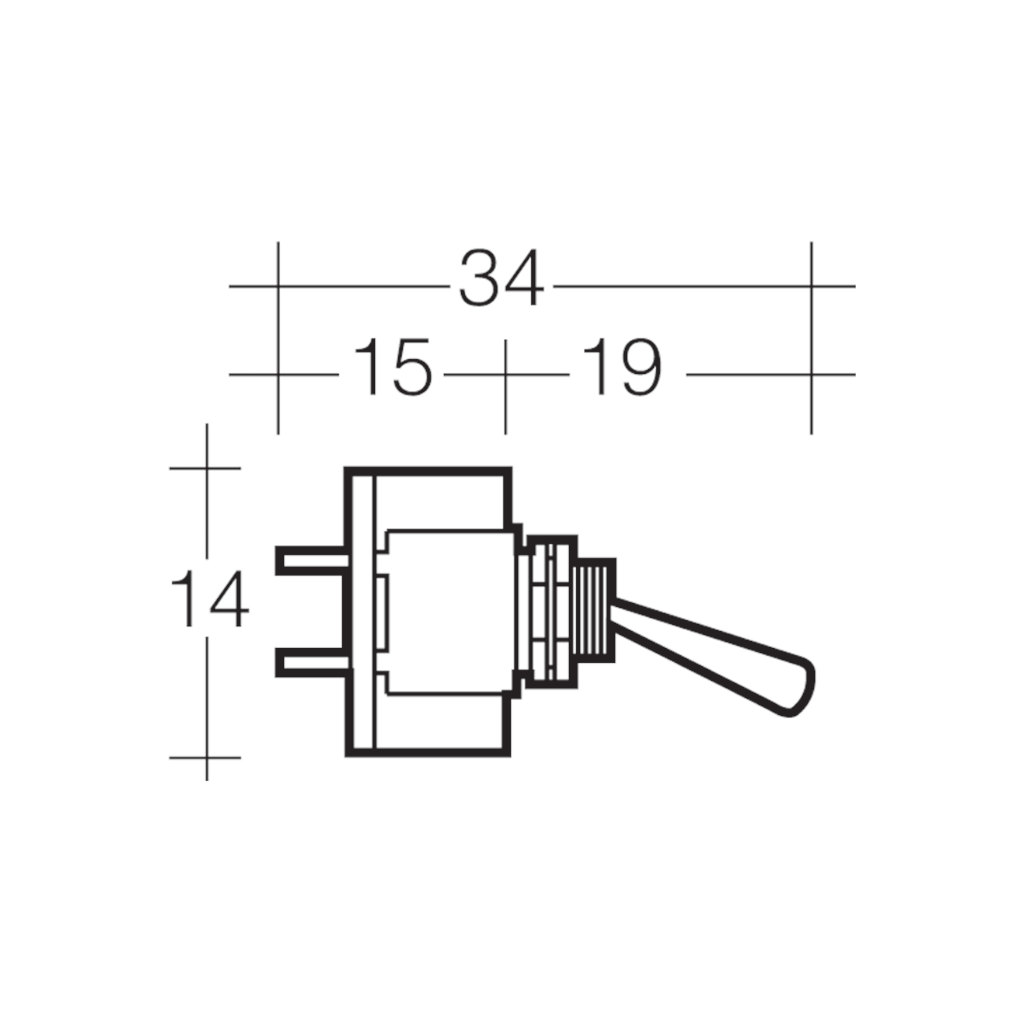 Switch, Narva, Micro Toggle Off/On - Each