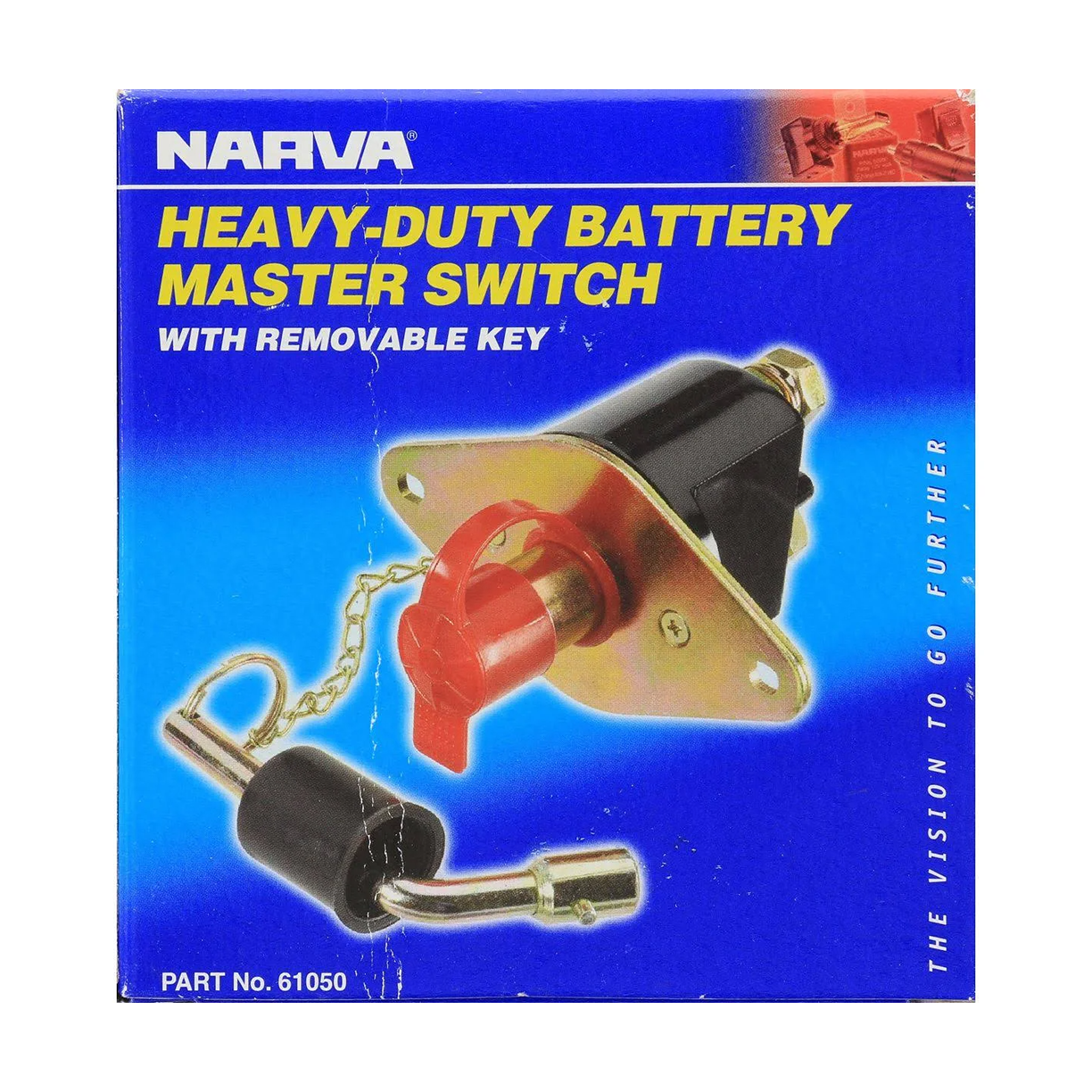 Switch, Narva, Heavy Duty Battery Master, Removable Key - Each
