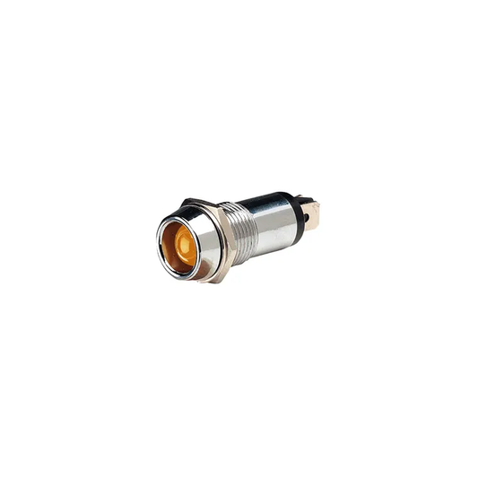 Pilot Lamp, Narva, Chrome LED, 24v, Amber - Each