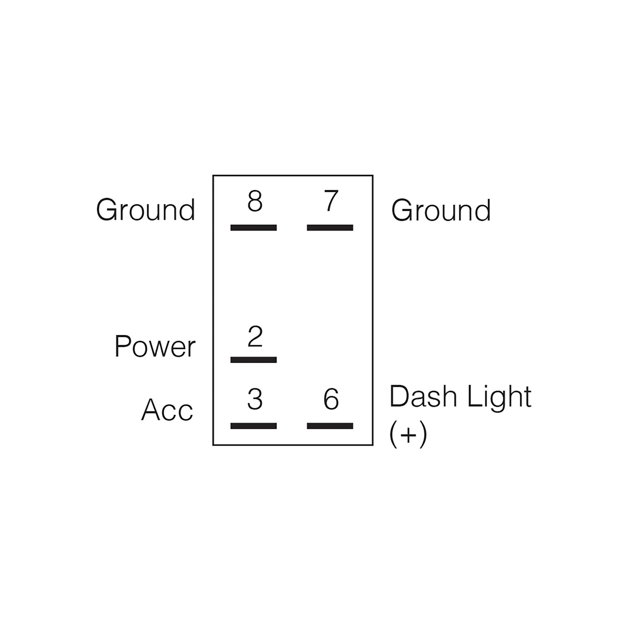 Switch, Narva, Illuminated Sealed Rocker Off/On, 'LED LIGHT BAR' Symbol, 12v, Blue - Each