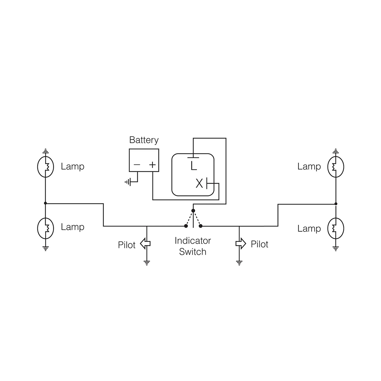 Flasher, Narva, Electronic LED 2 Pin, 12v - Each