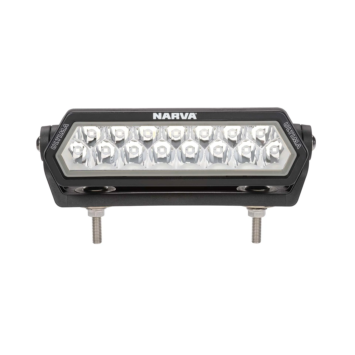 Light Bar, Narva, Ultima Ultra Wide, 8", 10-33v, 125w, Black, Twin Pack