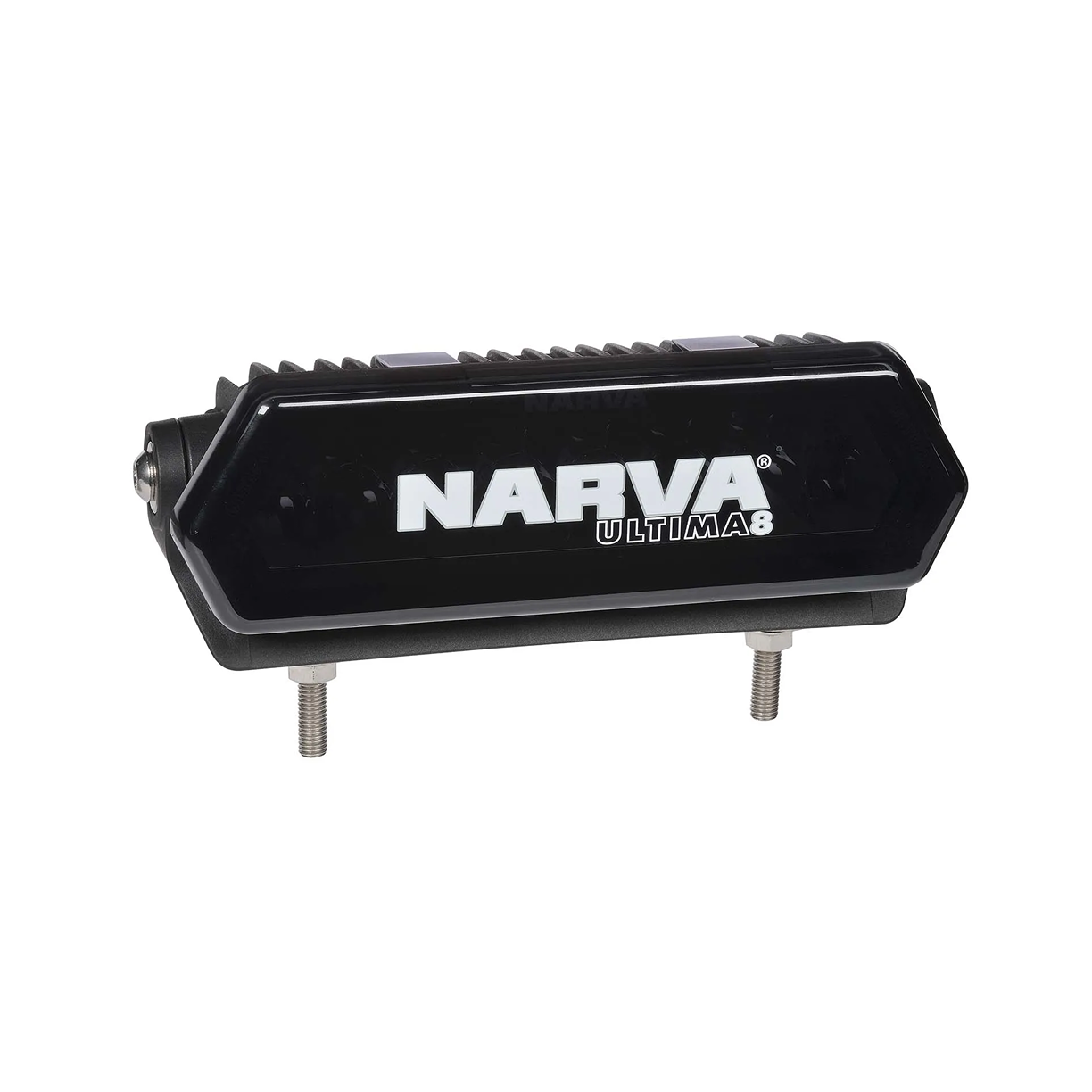 Light Bar, Narva, Ultima Ultra Wide, 8", 10-33v, 125w, Black, Twin Pack