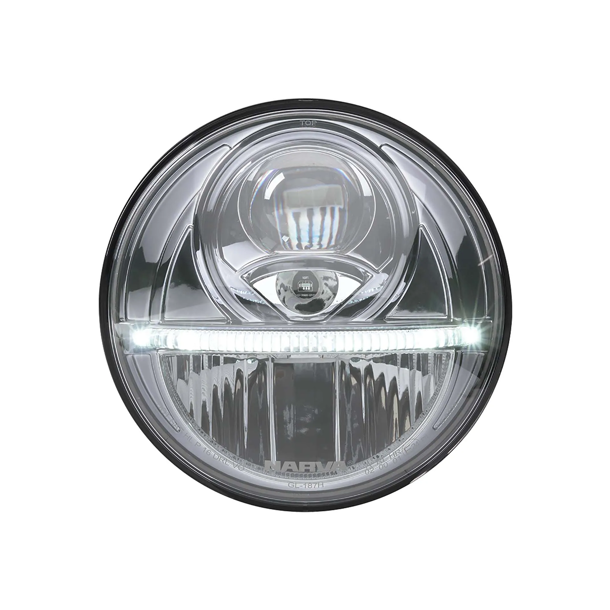 Headlamp Insert, Narva, LED HI/DRL, 7", 9-33v - Each