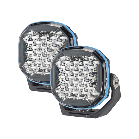 Driving Lights, Narva, EX2 Series, 19,400 Lumens, 12/24v, 9" - 2 Pack