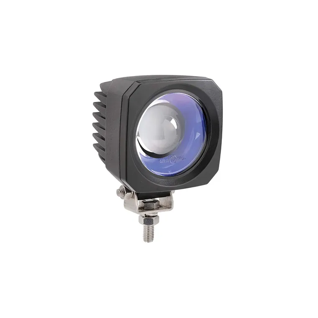 Safety Light, Narva, LED Safety Light, Blue Square Beam, 10-94v - Each