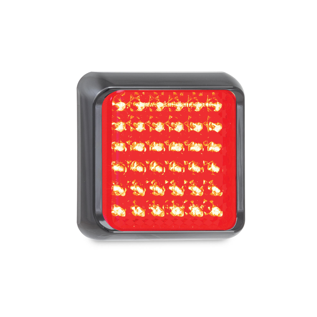 Lamp, LED Autolamps, 80 Series, LED, Stop/Tail, Red, 12-24 - Each