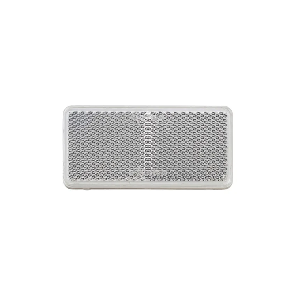Reflector, Narva, Retro, Self Adhesive, 94 x 44mm, Clear - Each