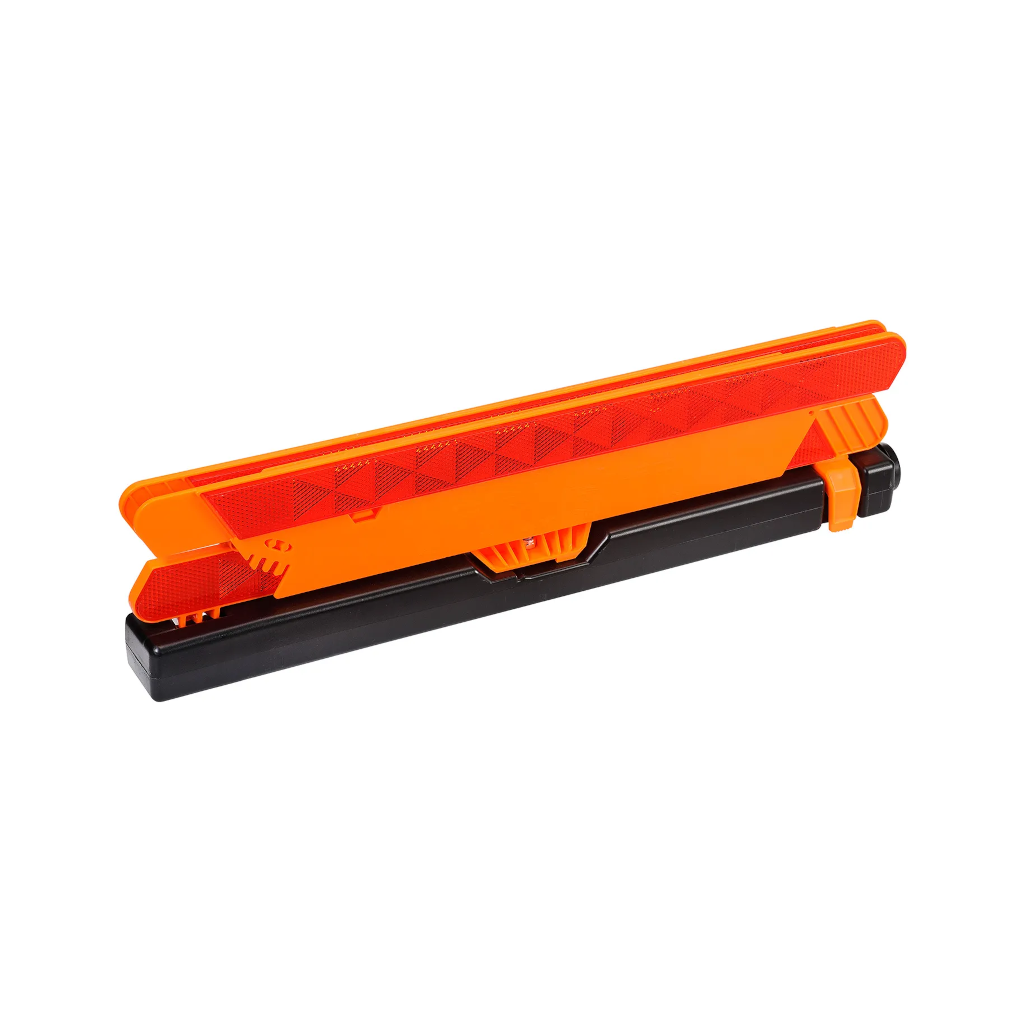 Safety Triangle Set, Narva, Foldable, Heavy Duty Case - 3 Pack