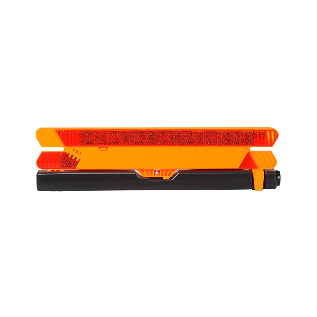 Safety Triangle Set, Narva, Foldable, Heavy Duty Case - 3 Pack