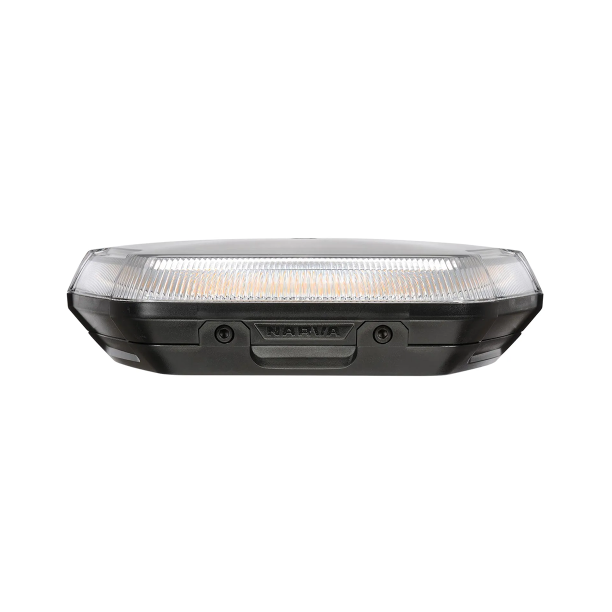 Light Box, Narva, Aerotech Mini LED, Flange Base, 12/24v, Clear Lens, Amber - Each