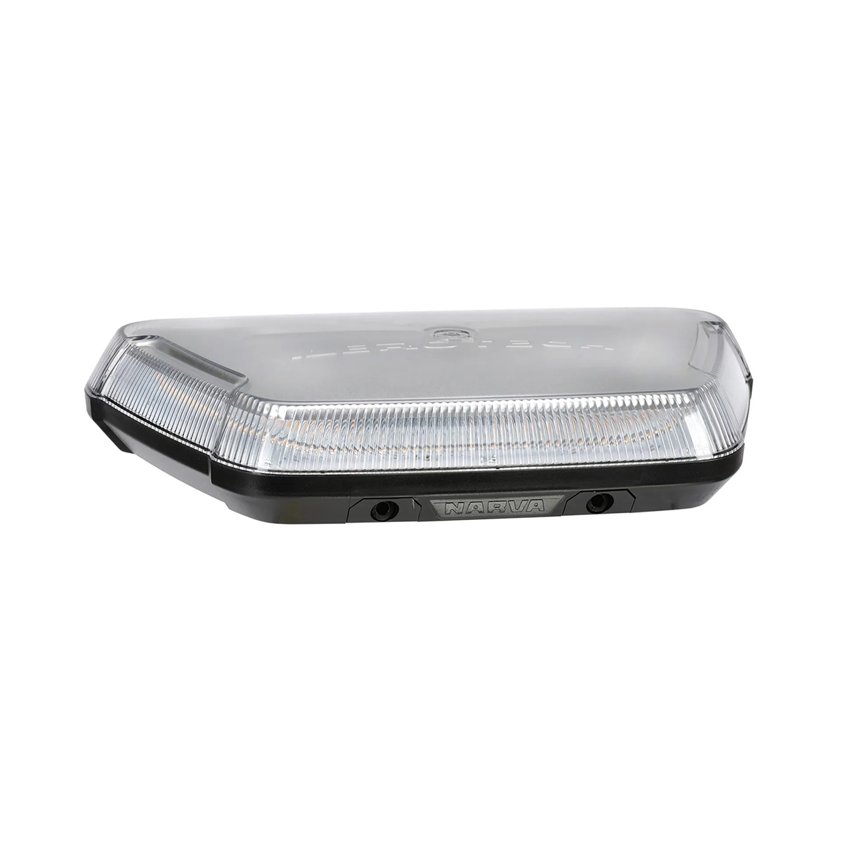 Light Box, Narva, Aerotech Mini LED, Flange Base, 12/24v, Clear Lens, Amber - Each