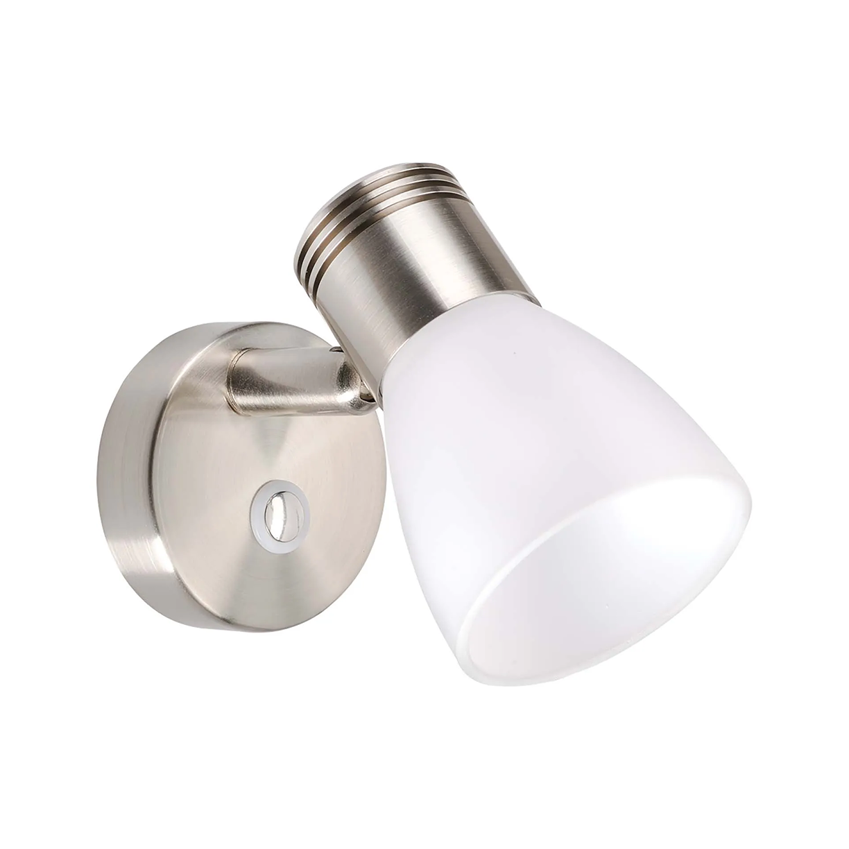 Interior Lamp, Narva, 3w LED, Touch Sensitive On/Off/Dim Switch, Chrome Housing, Cool White, 10-30v - Each