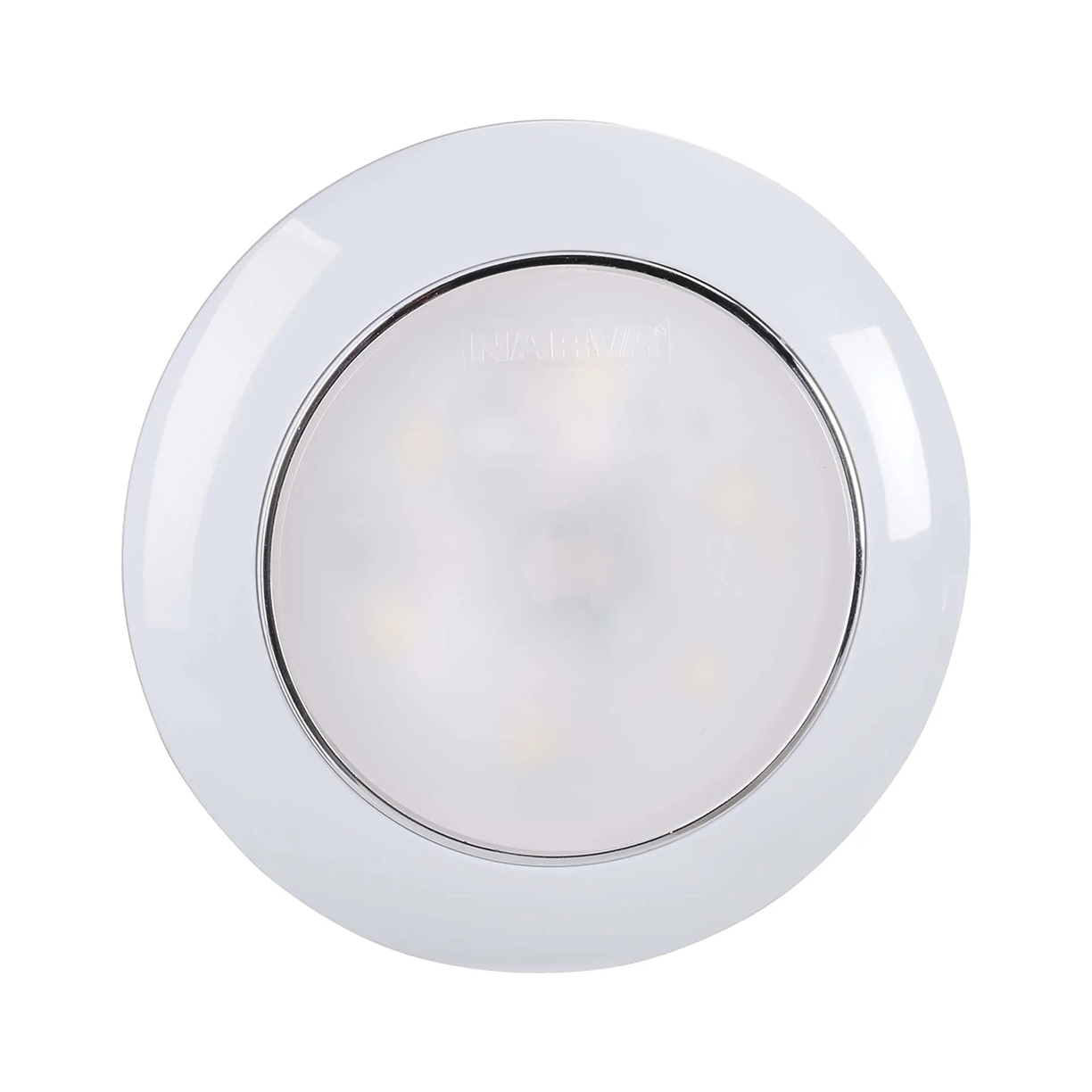 Interior Lamp, Narva, LED, Saturn Interior Light, White/Red, 12v, 75mm - Each