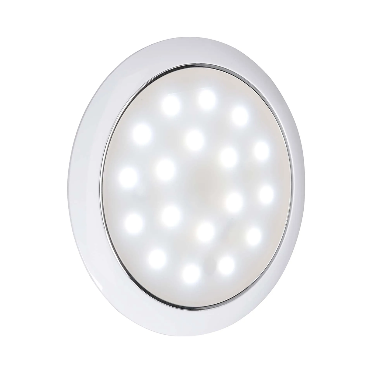 Interior Lamp, Narva, LED, Saturn Interior Light, White/Red, 12v, 130mm - Each