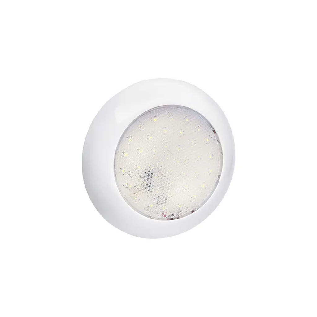 Interior Light, Narva, LED, 9-33v, 145mm, White Base - Each