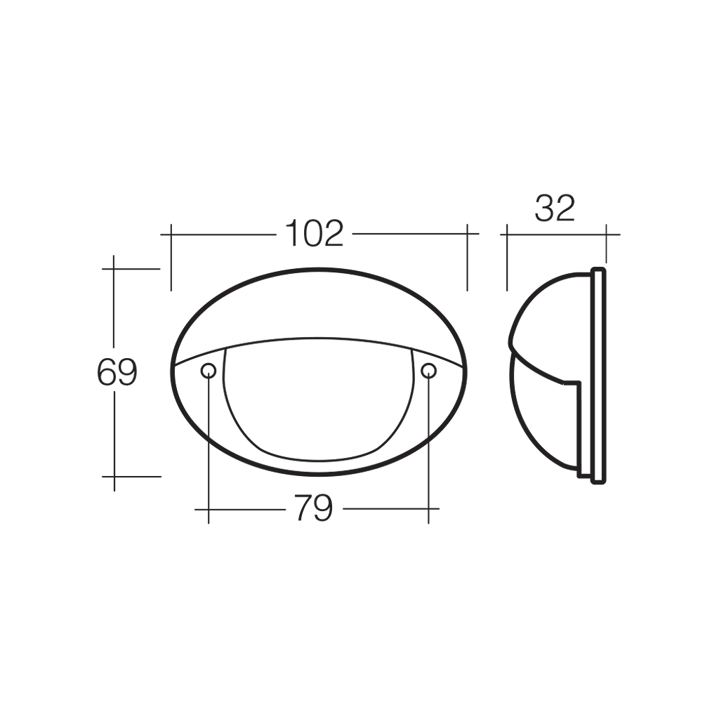 Lamp, Narva, Door Entry/Step Lamp, LED, 9-33v - Each