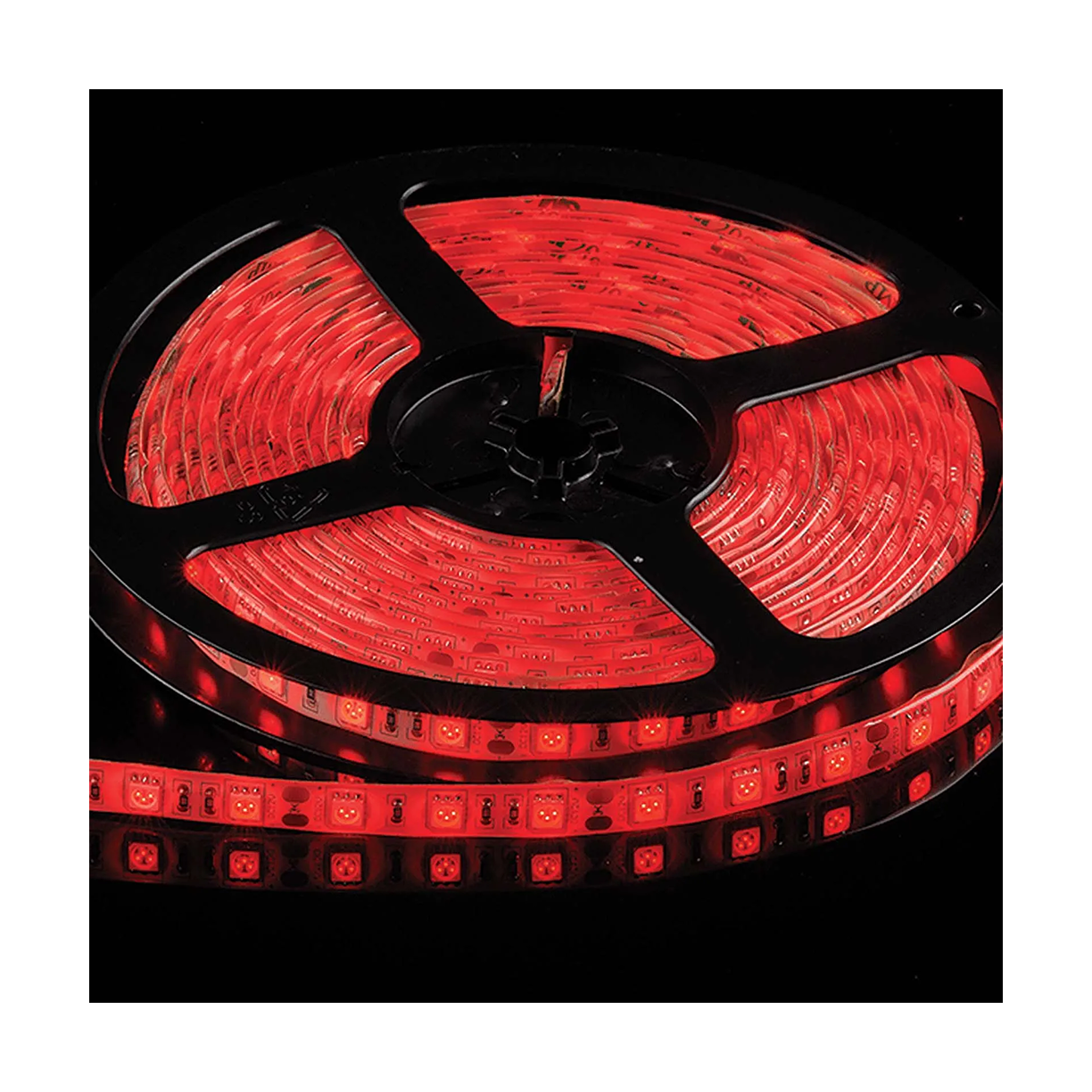 LED Strip, Narva, Waterproof High Output, 12v, Red - 5m Roll