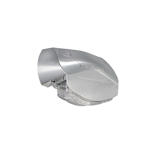 Licence Plate Lamp, Narva, 3 LED with 0.5m Cable, 9-33v, Chrome Housing - Each