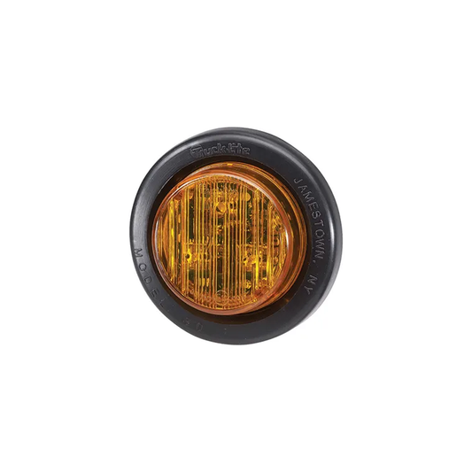 Side Marker Lamp, Narva, LED, Model 30, Vinyl Grommet, 10-30v, Amber - Each