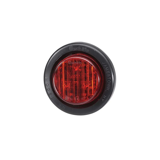 Rear End Outline Marker Lamp, Model 30, Narva, LED, Vinyl Grommet, 10-30v, Red - Each