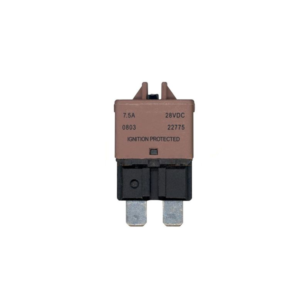 Circuit Breaker, Wedge Low Profile Manual Reset, 30a - Each