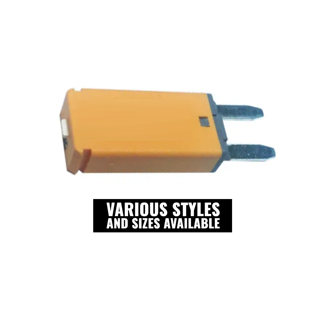Circuit Breaker, 233 Series, Mini Blade Wedge, Manual Reset, 20a - Each