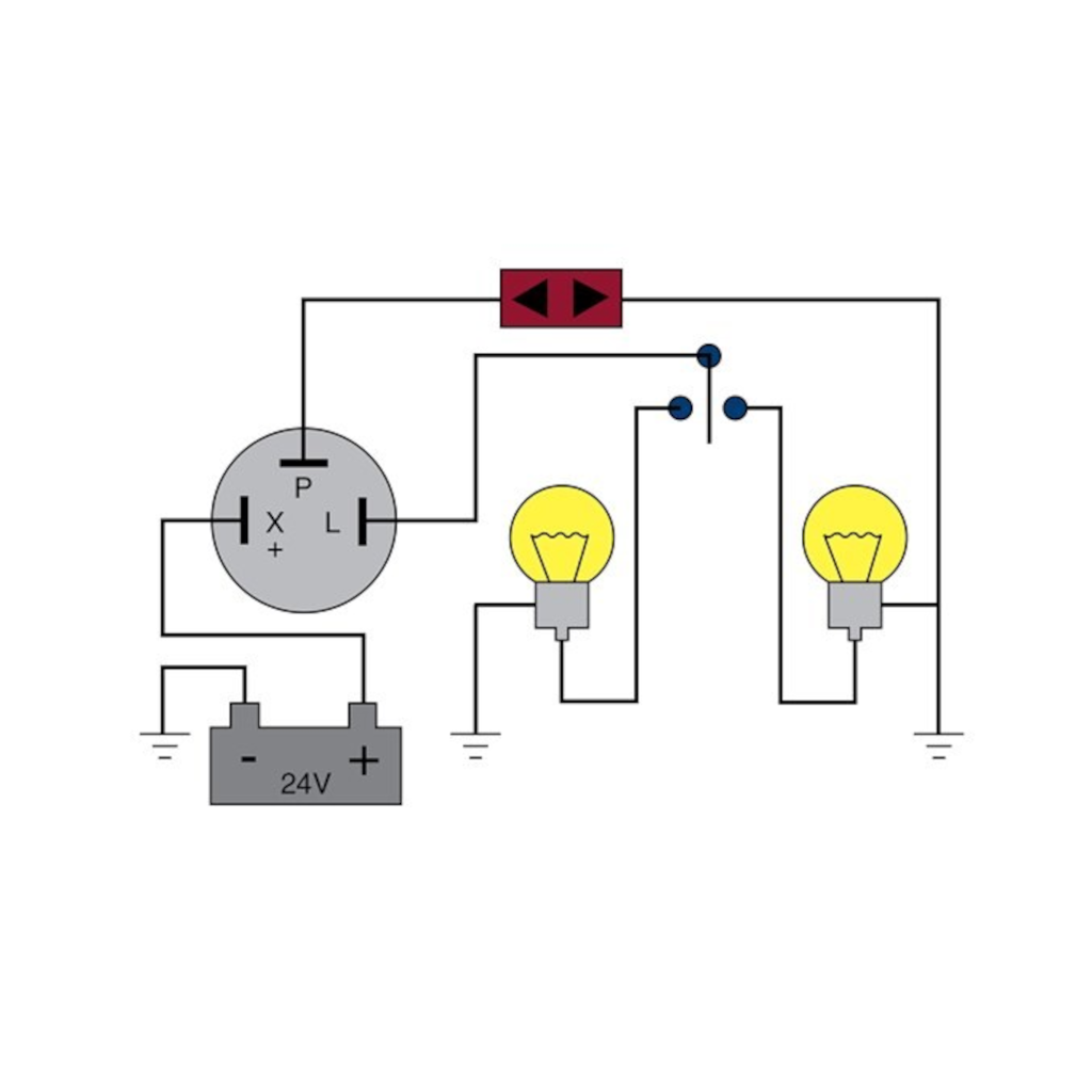 Flasher, Tridon, 3 Pin Electronic, 24v - Each