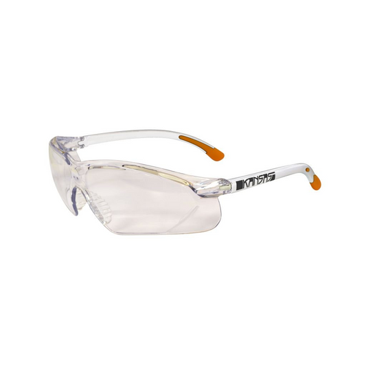 Safety Glasses, Kansas Style, Lightweight, Frameless, Anti-Fog, Clear - Each