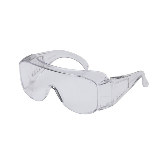 Safety Glasses, Maxisafe Visispec, Over Spectacle, Clear - Each
