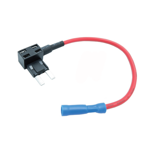 Fuse Holder, Add-a-Circuit, Twin, Suits Mini Blade Fuses, 5/10a - Each